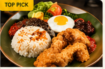 Bolo Sunny Crispy Chicken Rice